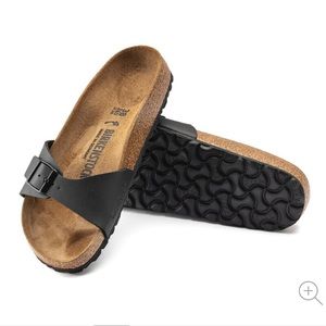 Madrid Birkenstock Black Sandals | Birkenstock